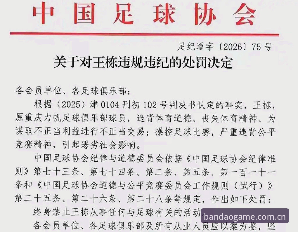 半岛体育在线登录 深度解析足协第三批禁足名单:17人终身禁赛的3大警示与行业反思